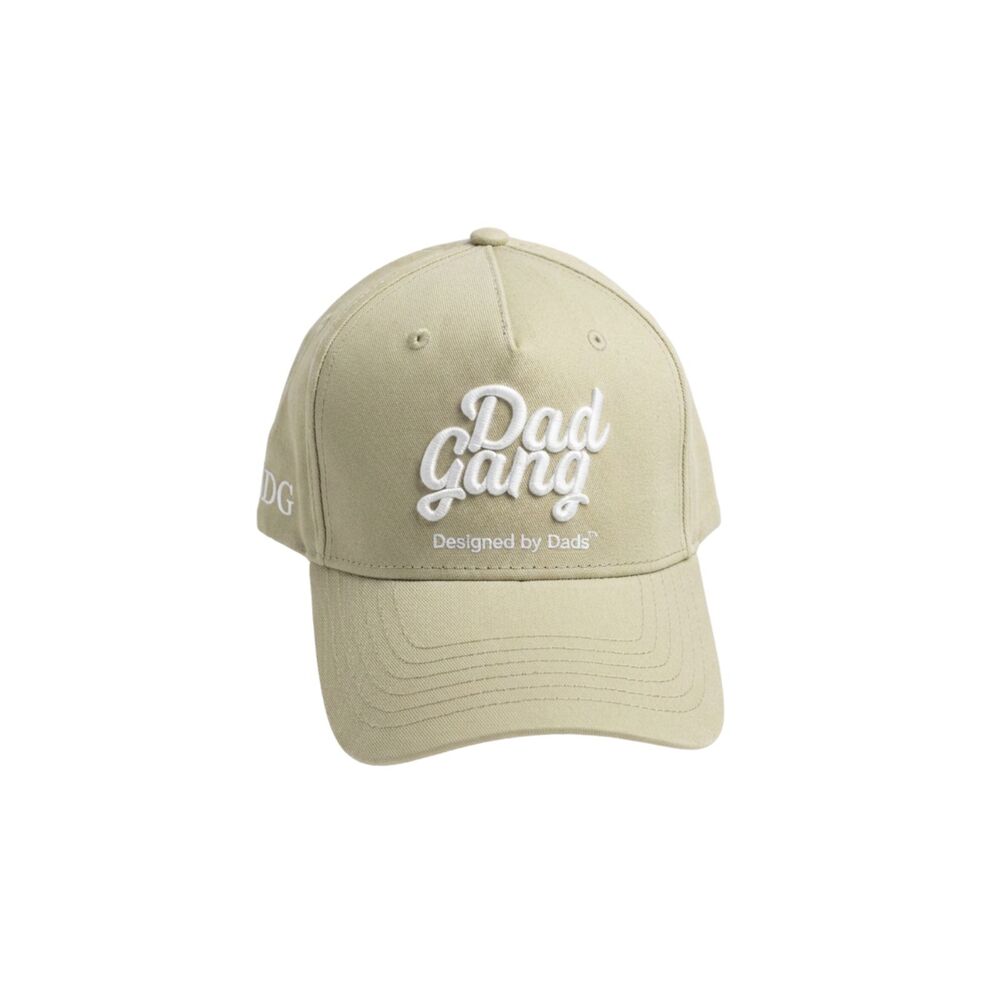 Dad Gang Co. The Tan Hat Snapback Cap Pale Mint Green Khaki Baseline Structure